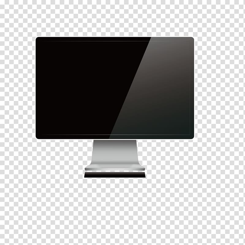 Computer monitor Rectangle, Computer screen transparent background PNG clipart