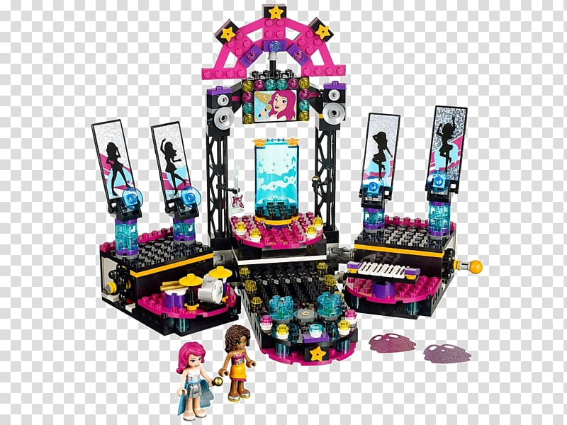 LEGO 41105 Friends Pop Star Show Stage Amazon.com LEGO Friends Hamleys, Friends lego transparent background PNG clipart