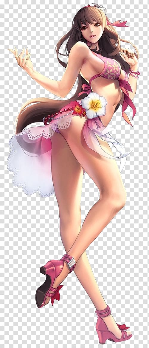 Anime Hentai Hair Character, Model sexy transparent background PNG clipart