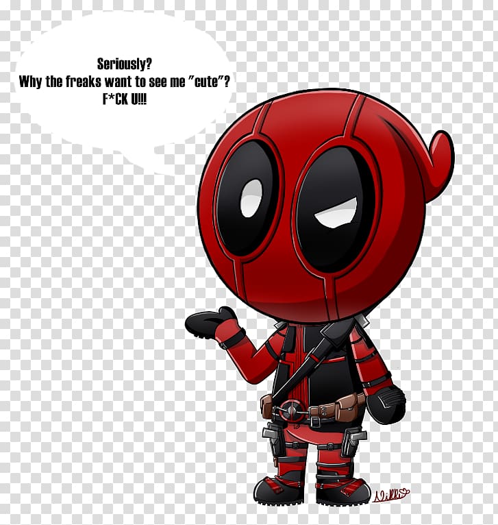 Deadpool Spider-Man Cartoon Drawing Comics, deadpool transparent background PNG clipart