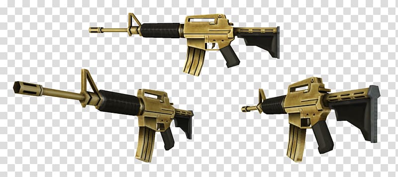 M16 rifle Weapon M203 grenade launcher Firearm, assault riffle transparent background PNG clipart
