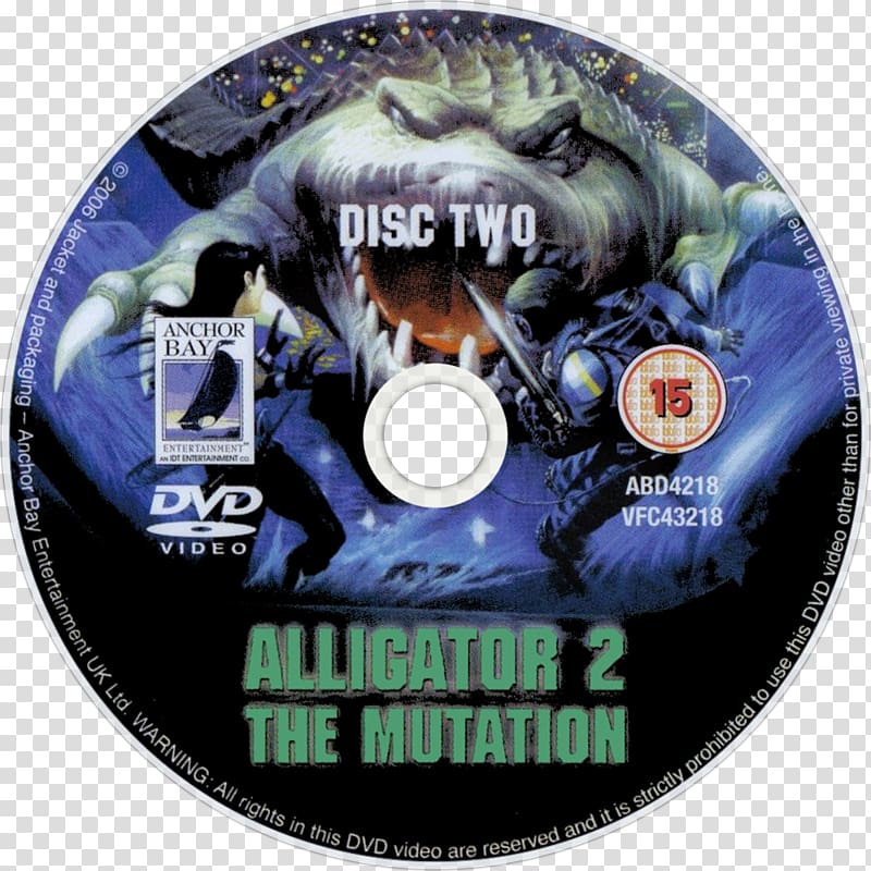 DVD STXE6FIN GR EUR Alligator II: The Mutation Alligator Film Series, dvd transparent background PNG clipart