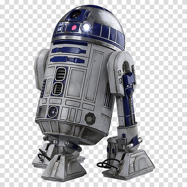 R2-D2 illustration, R2-D2 Action & Toy Figures Hot Toys Limited Star Wars 1:6 scale modeling, r2d2 transparent background PNG clipart