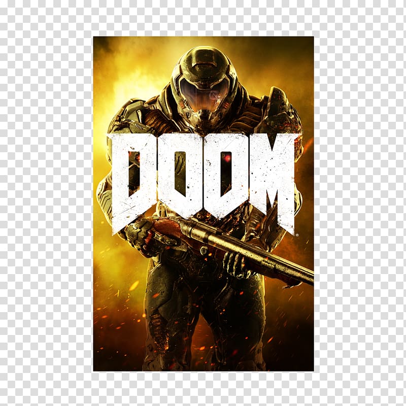 Doomguy Prey Video game Poster, Doom transparent background PNG clipart