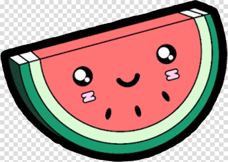 Watermelon Drawing Blog Kavaii, melancia transparent background PNG clipart