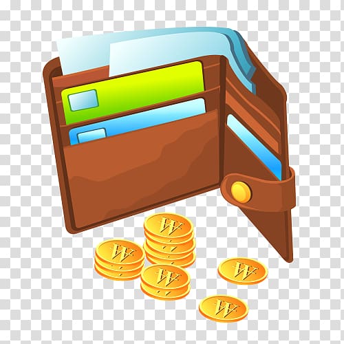 Money bag Coin Computer Icons, High-end clip wallet transparent background PNG clipart