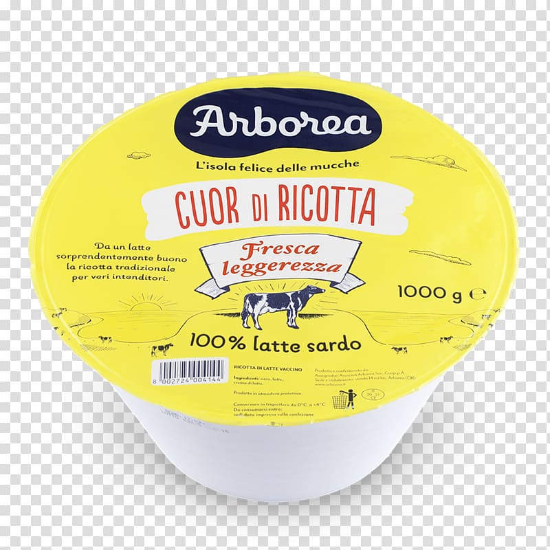 Milk Arborea Ricotta Vegetarian cuisine Cheese, milk transparent background PNG clipart