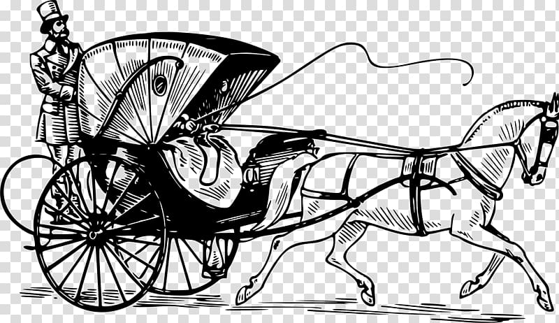 Horse-drawn vehicle Cabriolet Carriage Chaise, Carriage transparent background PNG clipart