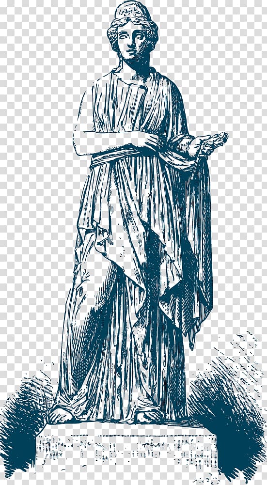 woman statue , Greece Greek mythology Goddess, Blue Greek goddess transparent background PNG clipart