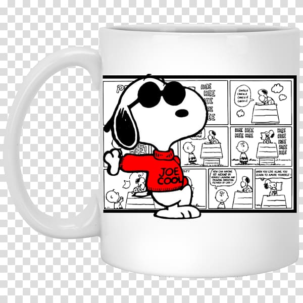 Coffee cup Snoopy Mug Comics, peanut cartoon transparent background PNG clipart