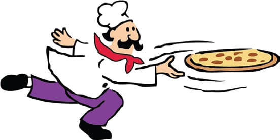 Greek pizza Italian cuisine Pizza delivery , pizza man transparent background PNG clipart