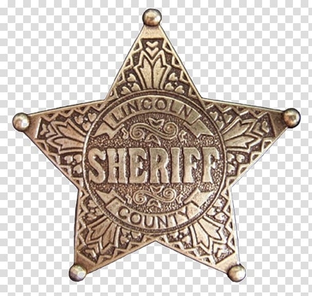 American frontier United States of America Sheriff Badge Police, premier ministre indien transparent background PNG clipart