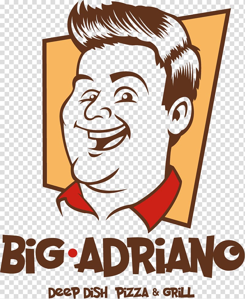 Big Adriano Chicago-style pizza Restaurant Barbecue, pizza transparent background PNG clipart