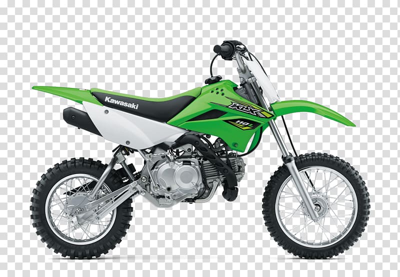 Kawasaki KLX 110 Motorcycle Kawasaki Heavy Industries Suspension, kawasaki transparent background PNG clipart