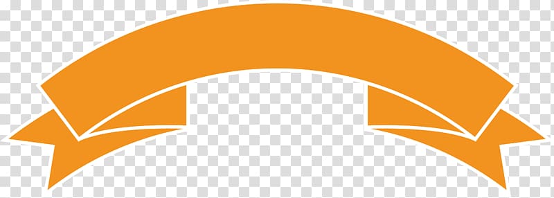 orange title border transparent background PNG clipart