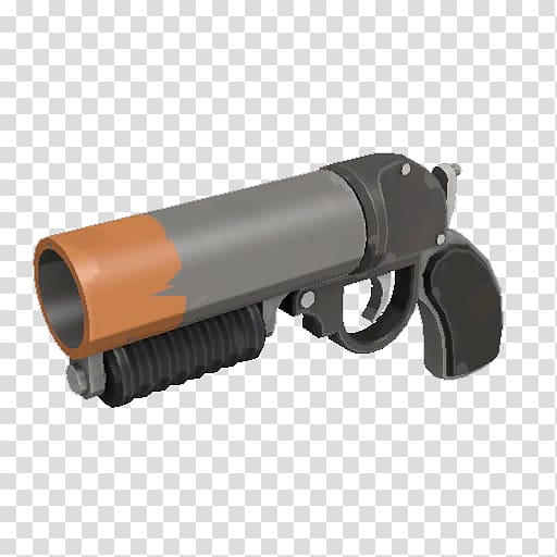 Team Fortress 2 Weapon Steam YouTube Flare gun, small guns transparent background PNG clipart