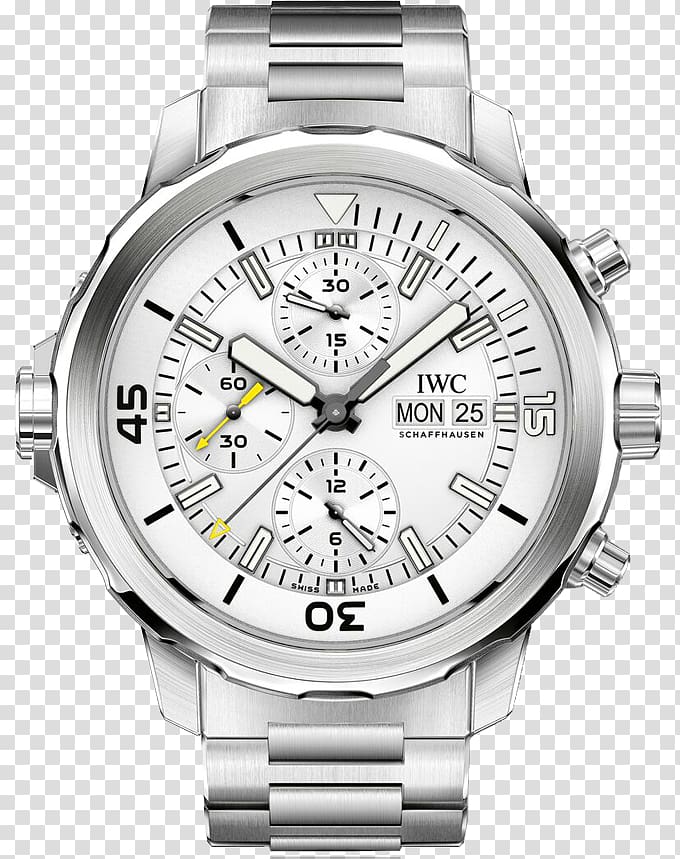 Chronograph International Watch Company Automatic watch Jewellery, Iwc transparent background PNG clipart