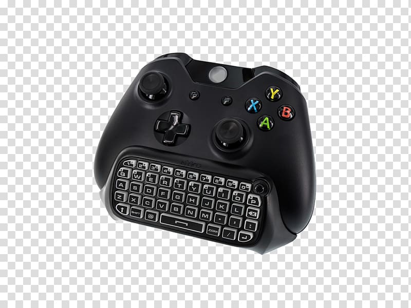 XBox Accessory Xbox One controller Computer keyboard Nyko Type Pad for Xbox One, Keyboard, ps4 wireless headset green transparent background PNG clipart
