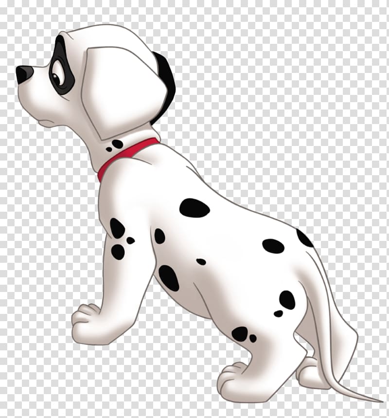 101 Dalmatian puppy character, Dalmatian dog The Hundred and One Dalmatians Pongo Lucky , Lucky 101 Dalmatians transparent background PNG clipart