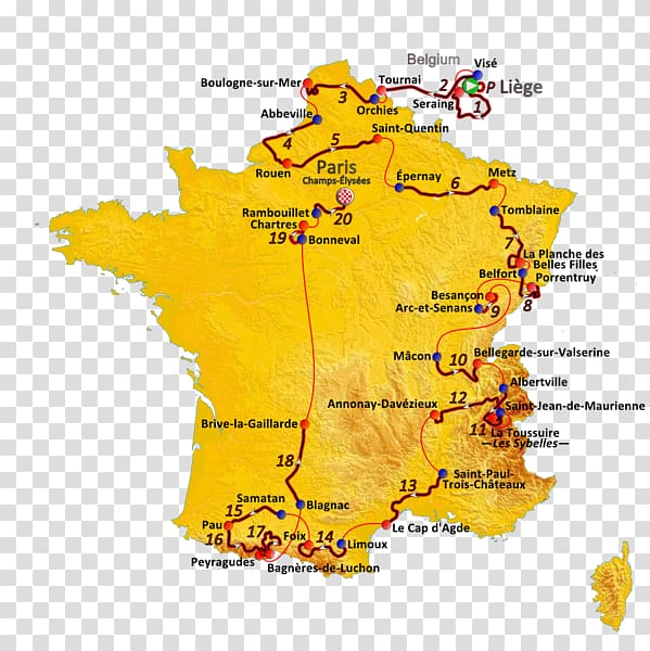 2012 Tour de France 2018 Tour de France 2012 UCI World Tour 2016 Tour de France, france transparent background PNG clipart
