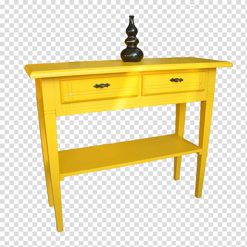 Table Buffets & Sideboards Yellow Dining room, table transparent background PNG clipart