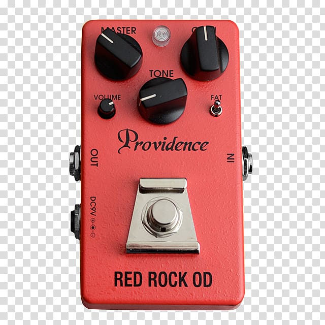 Providence Xotic SL Drive Audio Electronic Musical Instruments Electronics, aesthetic red transparent background PNG clipart