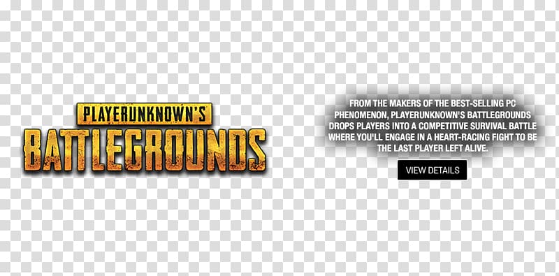 PlayersUnknown's BattleGrounds logo, Logo Brand Font, Pubg game transparent background PNG clipart