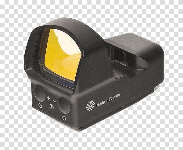 Telescopic sight VOMZ Collimator Red dot sight, weapon transparent background PNG clipart
