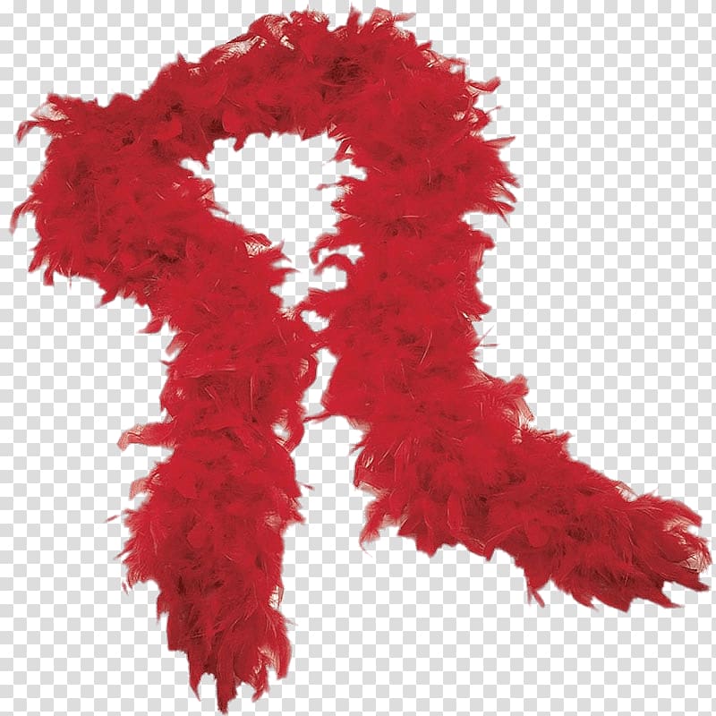 Feather boa Scarf Clothing Costume party , party transparent background PNG clipart