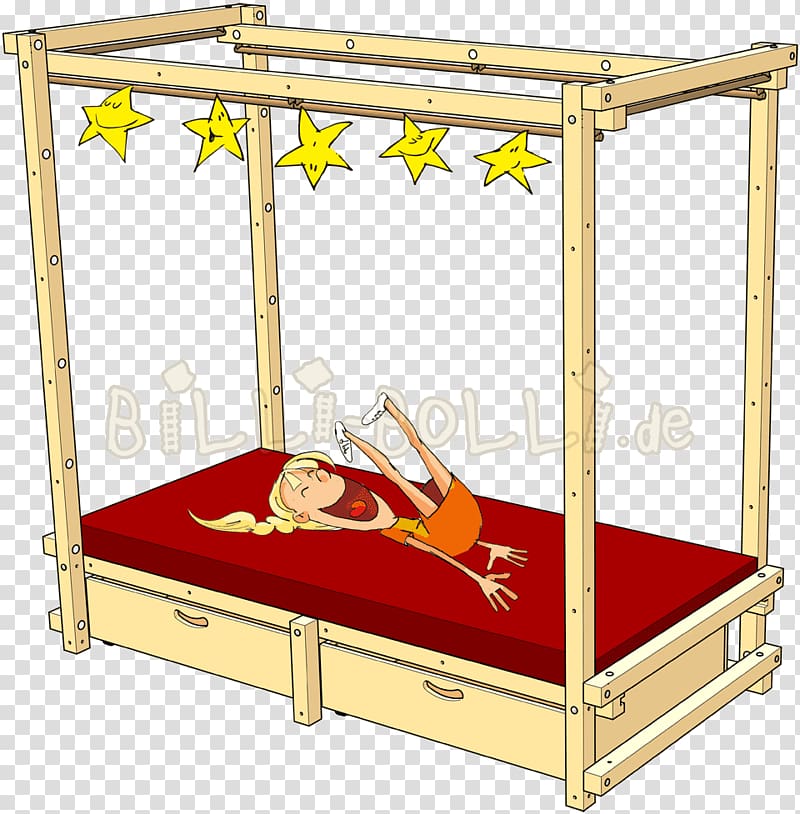 Canopy bed Furniture Cots Curtain, bed transparent background PNG clipart