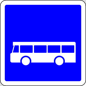 Bus lane Bus stop Transport, bus transparent background PNG clipart thumbnail
