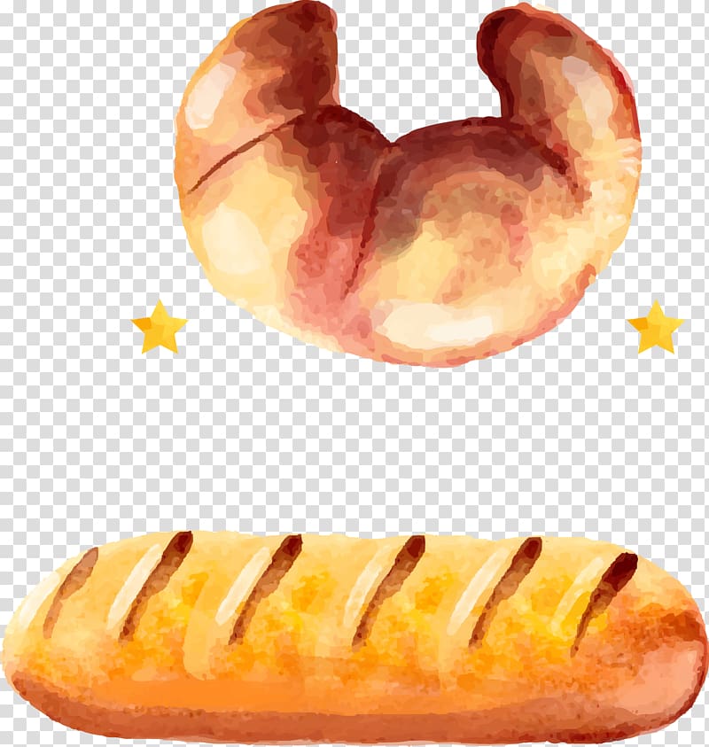 Bun Croissant Hot dog Bakery Bxe1nh mxec, Fresh croissants hot dogs transparent background PNG clipart