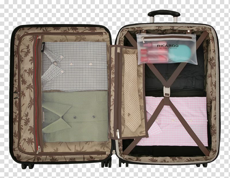 Beverly Hills Hand luggage Suitcase Baggage, cherry pull down transparent background PNG clipart