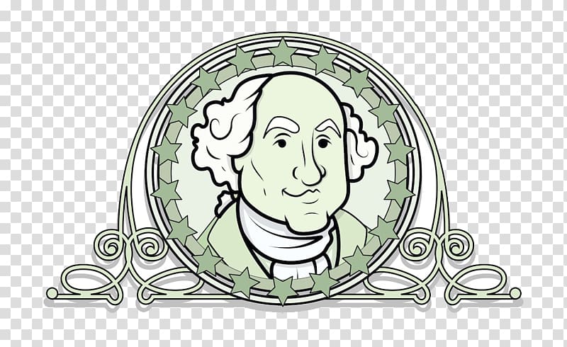 United States Lansdowne portrait Illustration, George Washington transparent background PNG clipart
