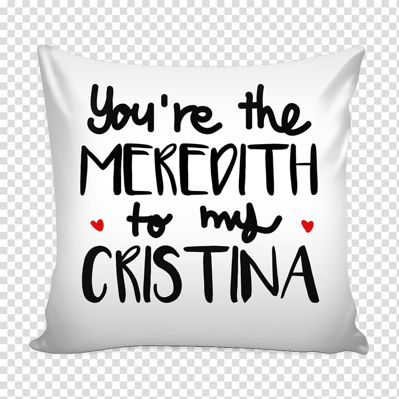 Cristina Yang Meredith Grey Mug Pillow YouTube, Grey\'s Anatomy transparent background PNG clipart