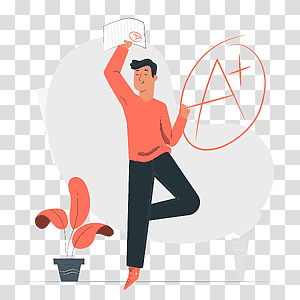 illustration, Grades, education, passing, classification, level, mark, rate, score, approved, evaluation transparent background PNG clipart thumbnail