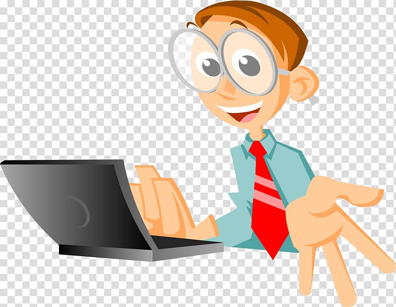 Laptop The Computer Man, Notebook white-collar jobs transparent background PNG clipart