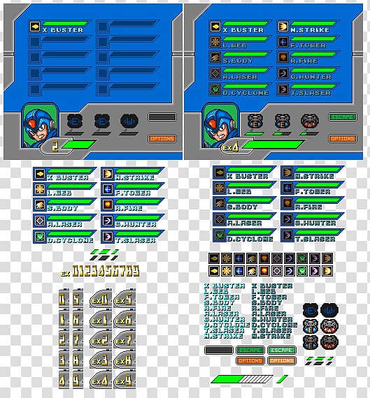 Mega Man X4 Mega Man Maverick Hunter X Mega Man X5 Microcontroller Mega Man X8, sprite transparent background PNG clipart