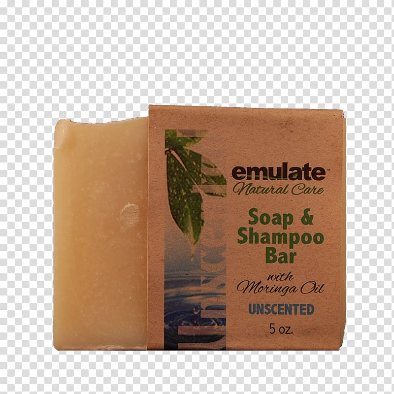 Moringa Soap & Shampoo Unscented Emulate Natural Care 150ml Bar Soap Moringa Soap & Shampoo Unscented Emulate Natural Care 150ml Bar Soap Product Drumstick tree, oil soap box transparent background PNG clipart