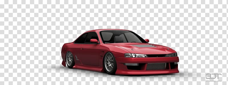 Bumper Mid-size car Compact car Automotive design, Nissan Silvia transparent background PNG clipart