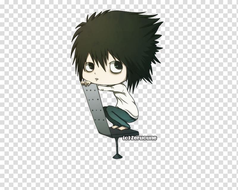 Ryuk L Death Note Manga Anime, manga transparent background PNG clipart