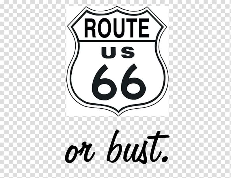 TIN Sign RT-66 (サインボード) #58294 U.S. Route 66 Logo Brand Design, route 66 sign transparent background PNG clipart