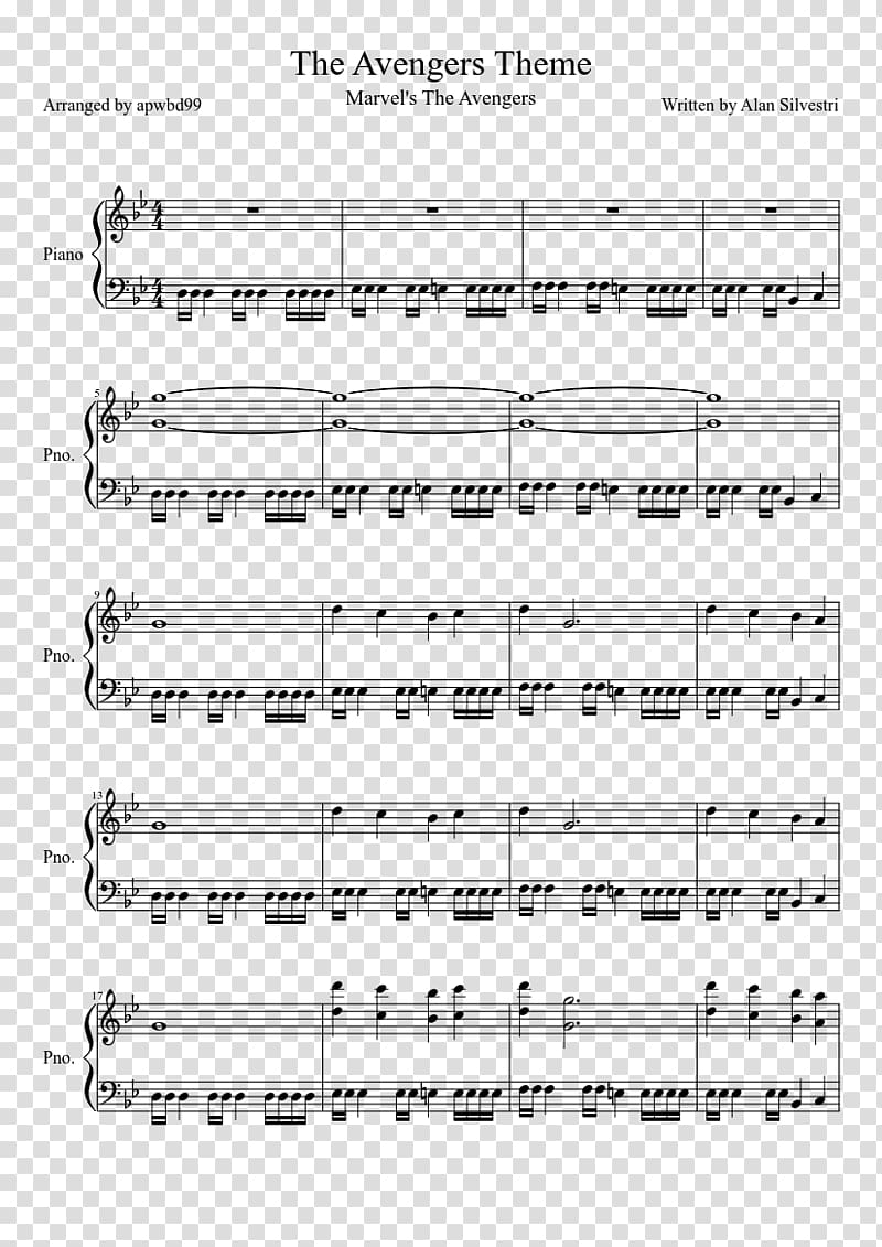 Sheet Music Piano Star Wars (Main Title) The Imperial March, sheet music transparent background PNG clipart