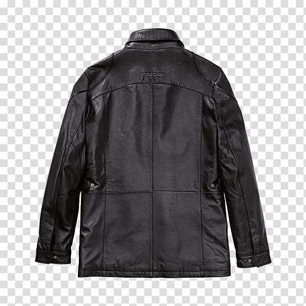 Leather jacket Coat Pocket Flight jacket, jacket transparent background PNG clipart