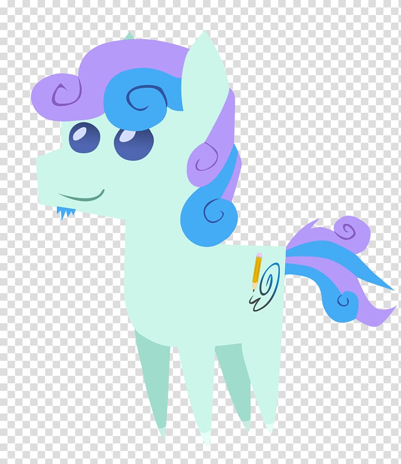 Horse Pony Purple Violet, scratch paper transparent background PNG clipart
