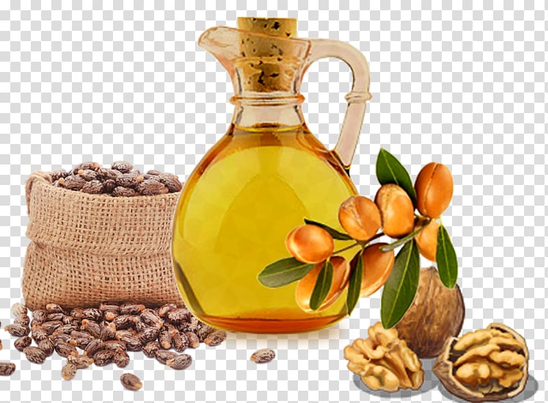 Castor oil Argan oil Hair Carrier oil, ulei de argan transparent background PNG clipart