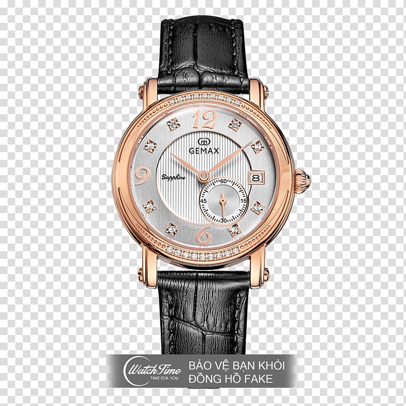 Hamilton Watch Company Longines Watch strap Clock, watch transparent background PNG clipart