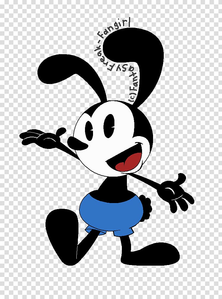 Oswald the Lucky Rabbit Mickey Mouse Drawing The Walt Disney Company Animated cartoon, oswald the lucky rabbit transparent background PNG clipart