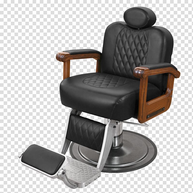Barber chair Table Furniture, office chair transparent background PNG clipart