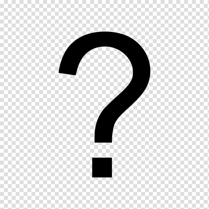 Computer Icons Question mark , A question transparent background PNG clipart